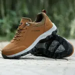 Men's Outdoor Suede Leather Hiking Shoes