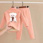 Children's Winter Fleece Cotton Pajama Set,