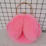 Cute Winter Faux Fur Crossbody Bag