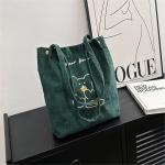 Women’s Corduroy Shoulder Bag