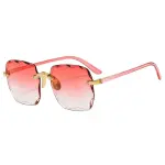 Stylish Square Rimless Sunglasses