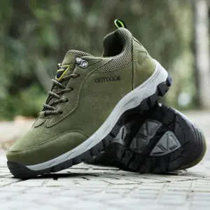 Men's Outdoor Suede Leather Hiking Shoes