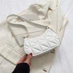 Leather Tote: Retro, casual, solid color shoulder bag