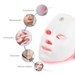 "Rechargeable 7-Color LED Facial Mask
