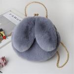 Cute Winter Faux Fur Crossbody Bag