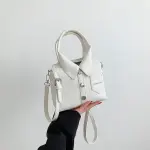 PU Designer Compact Top-Handle Bag