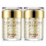 2PCS BIOAQUA Pure Pearl Face Cream