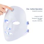 "Rechargeable 7-Color LED Facial Mask