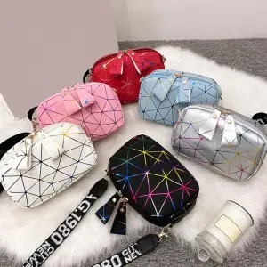 Zipper Crossbody PU Leather Bag