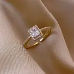 Classic Moissanite Wedding Engagement Ring:
