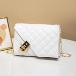 Flap Crossbody Bag PU leather with chain strap