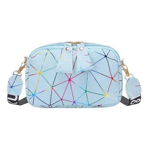 Zipper Crossbody PU Leather Bag