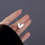 "Minimalist PVD Gold-Plated Shell Heart Necklace