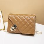 Flap Crossbody Bag PU leather with chain strap