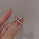 "Luxury Zircon Heart Ring