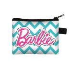 Barbie Movie Wallet, Cute Pink Coin Purse, Cartoon Card Holder for Girls, Kids Birthday Gift.