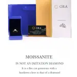 "Real Moissanite Earrings & Necklace