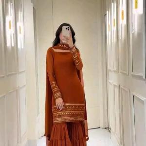 New Design Gota Kinari Gharara