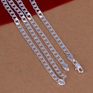 925 Sterling Silver 4mm Chain Necklace