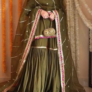 Gota Kinari Gharara 3piece