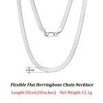 ORSA JEWELS 925 Snake Chain Necklace