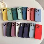 "Premium Liquid Silicone Case for IPhone