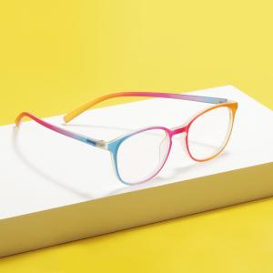 Colorful TR90 Full Rim Round Glasses Frame