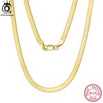 ORSA JEWELS 925 Snake Chain Necklace