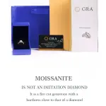 Moissanite Diamond 1CT/2CT Earrings & Pendant Necklace